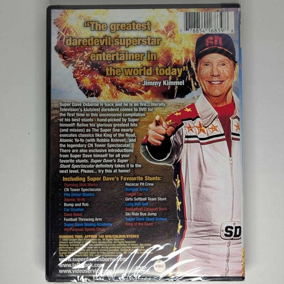Super Dave's Super Stunt Spectacular ***SEALED DVD*** 4 FOR $15 - Picture 2 of 4